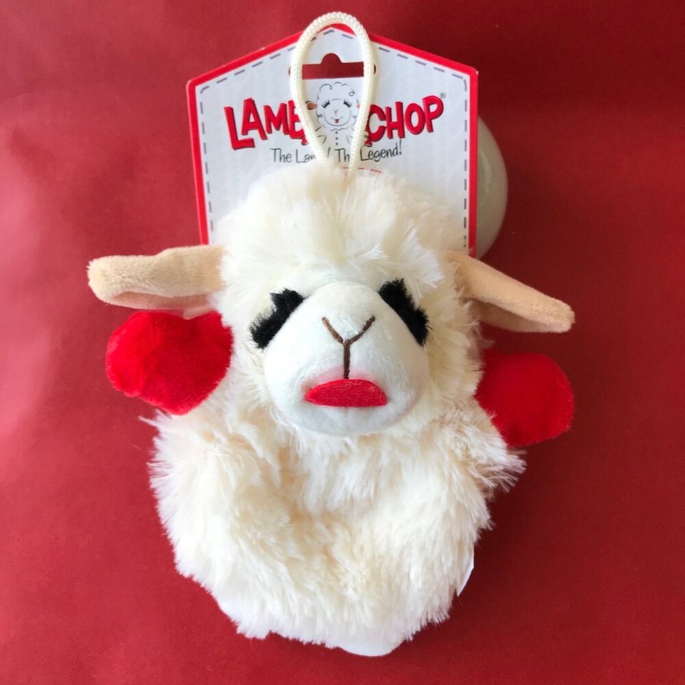 Multipet Plush Dog Toy,  Small 6in Lambchop